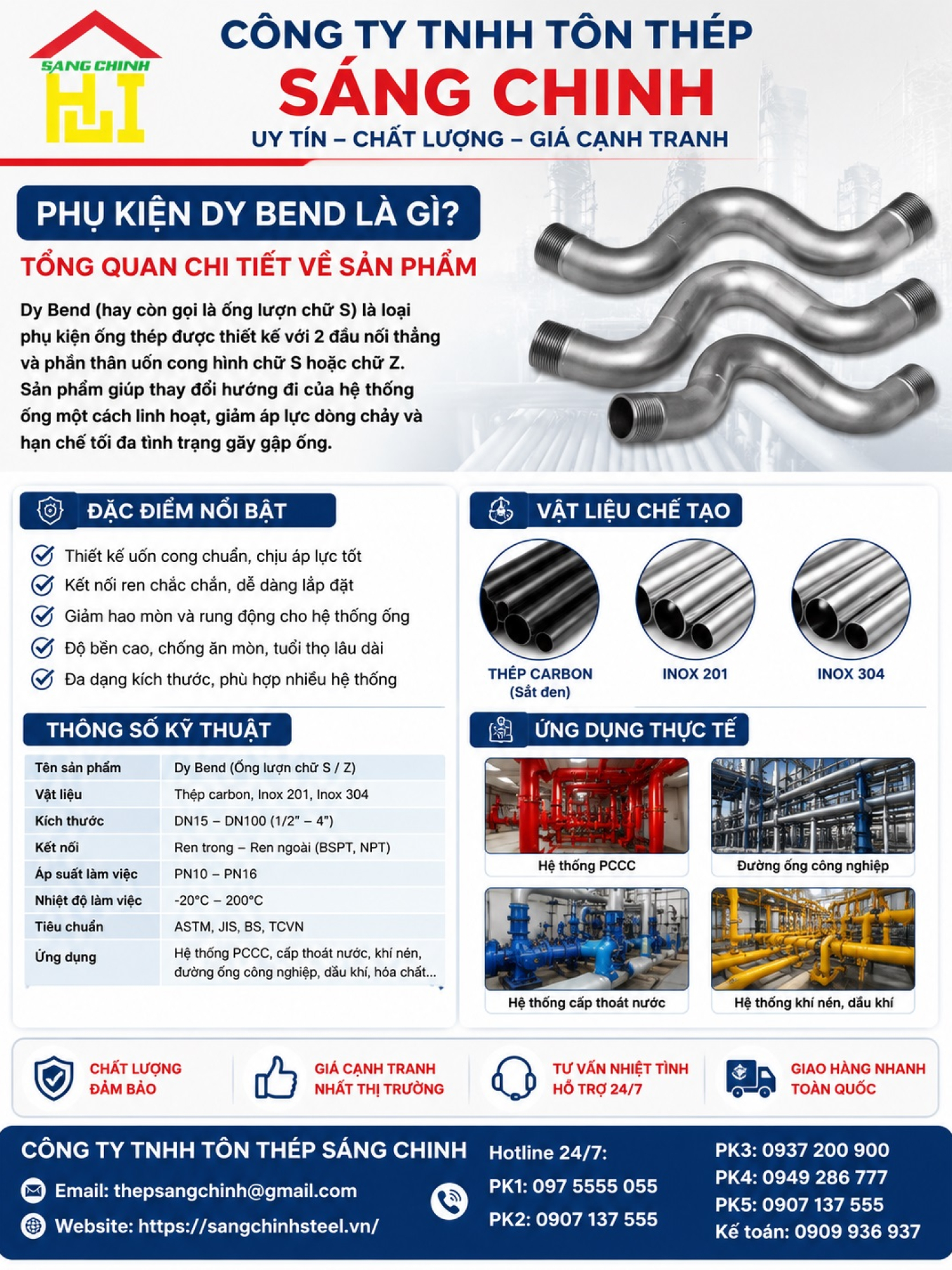 Phụ kiện Dy bend