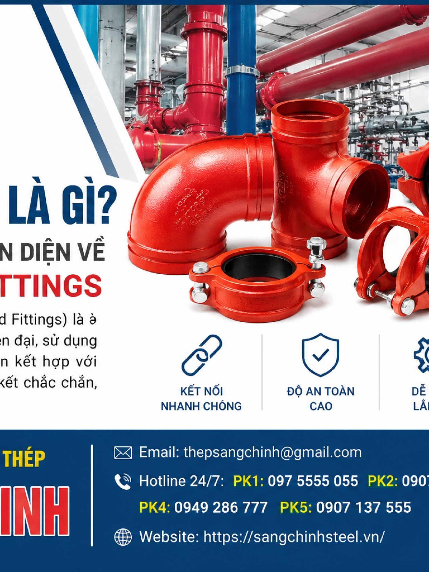 Phụ Kiện Nối Rãnh (Grooved Fittings)