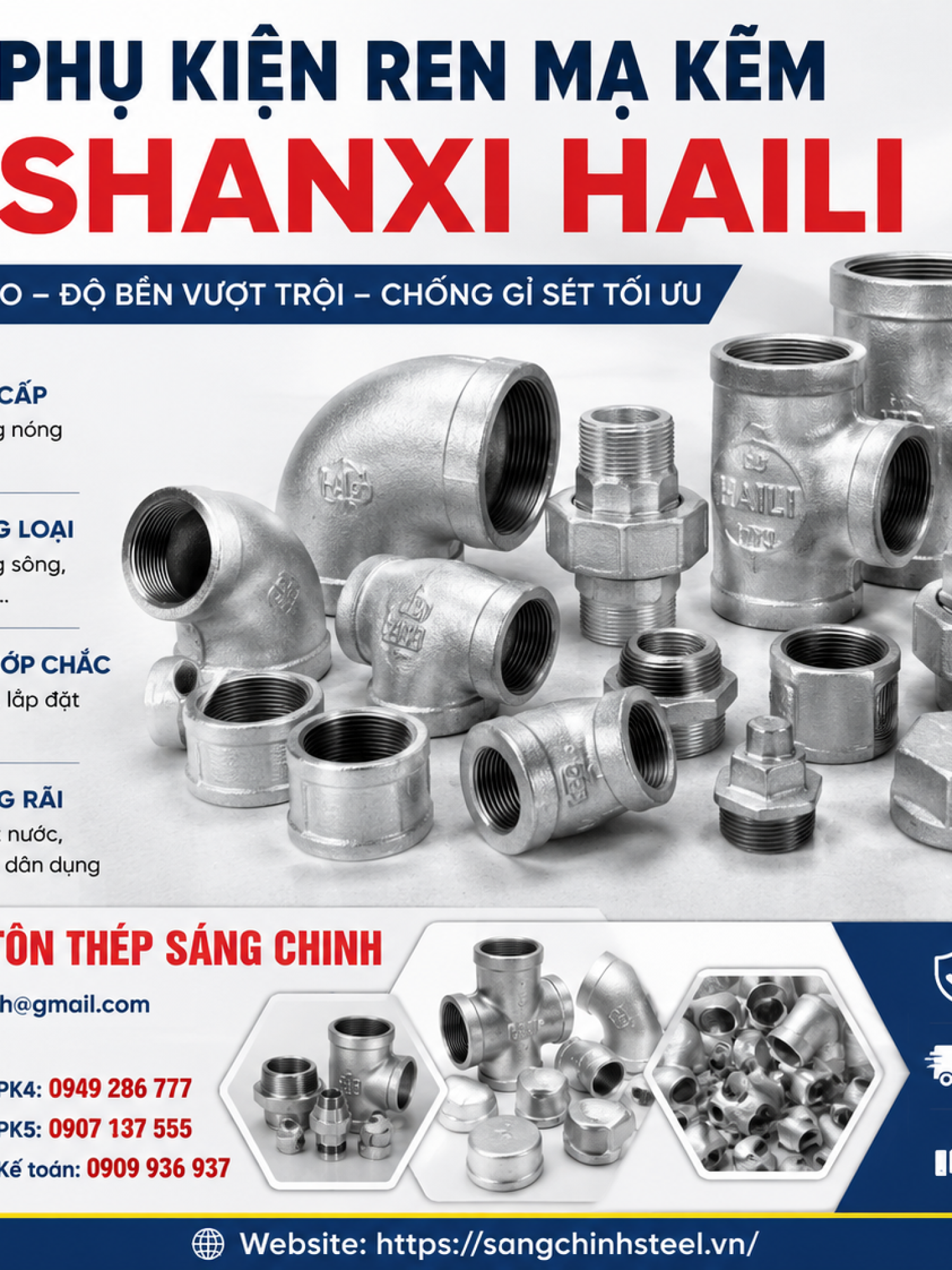 Phụ Kiện Ren Mạ Kẽm Shanxi Haili