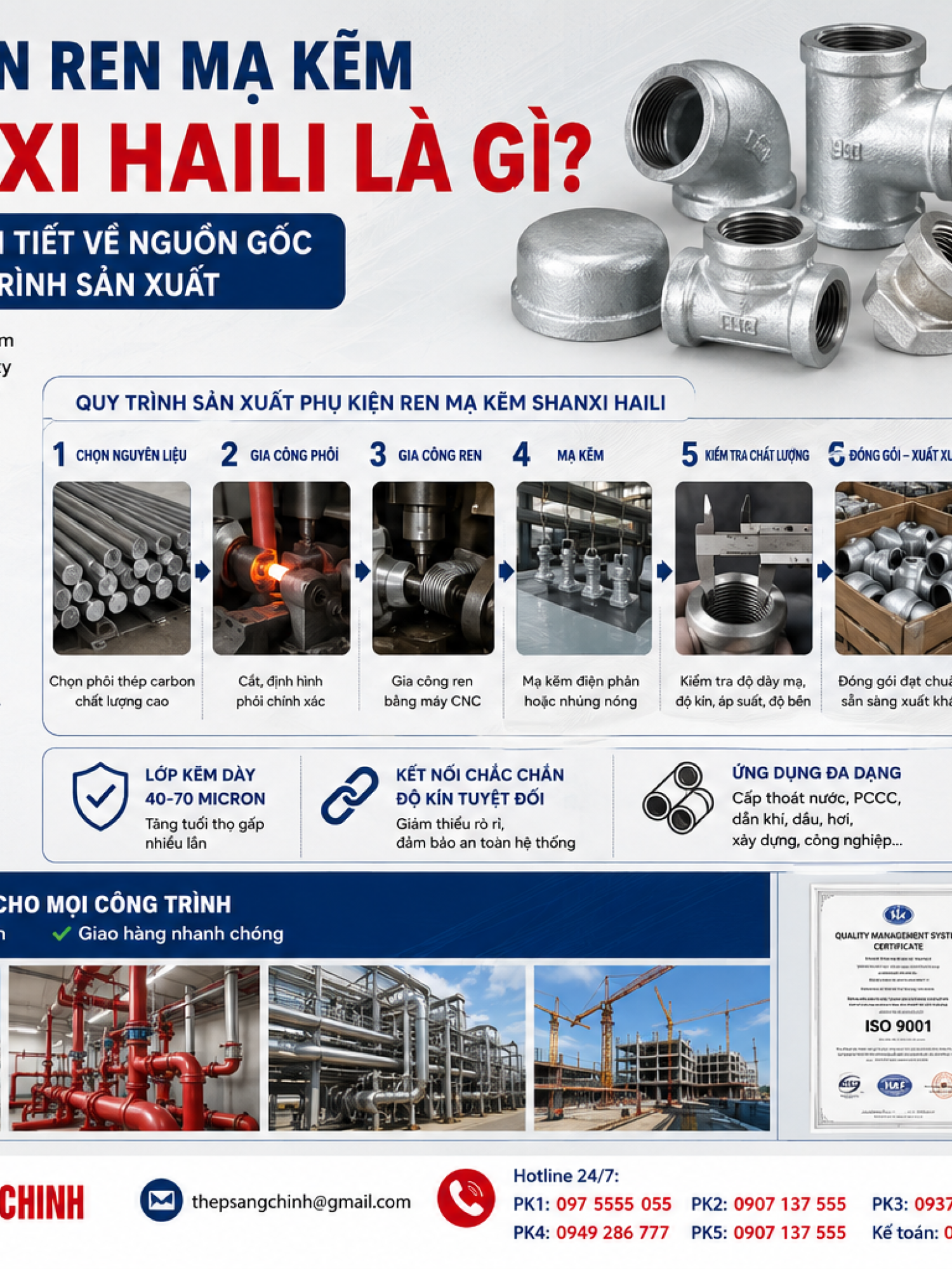Phụ Kiện Ren Mạ Kẽm Shanxi Haili