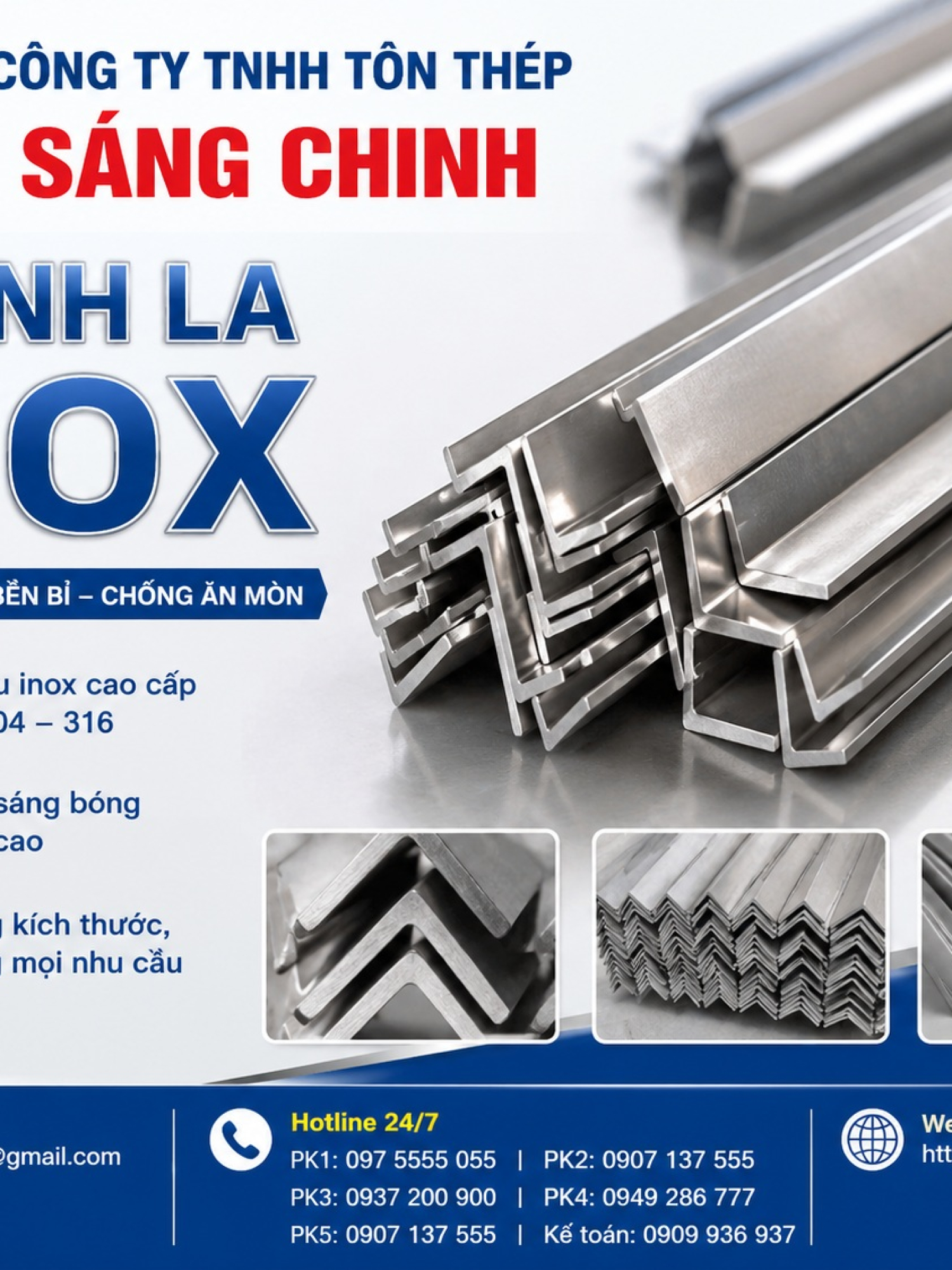 Thanh la inox