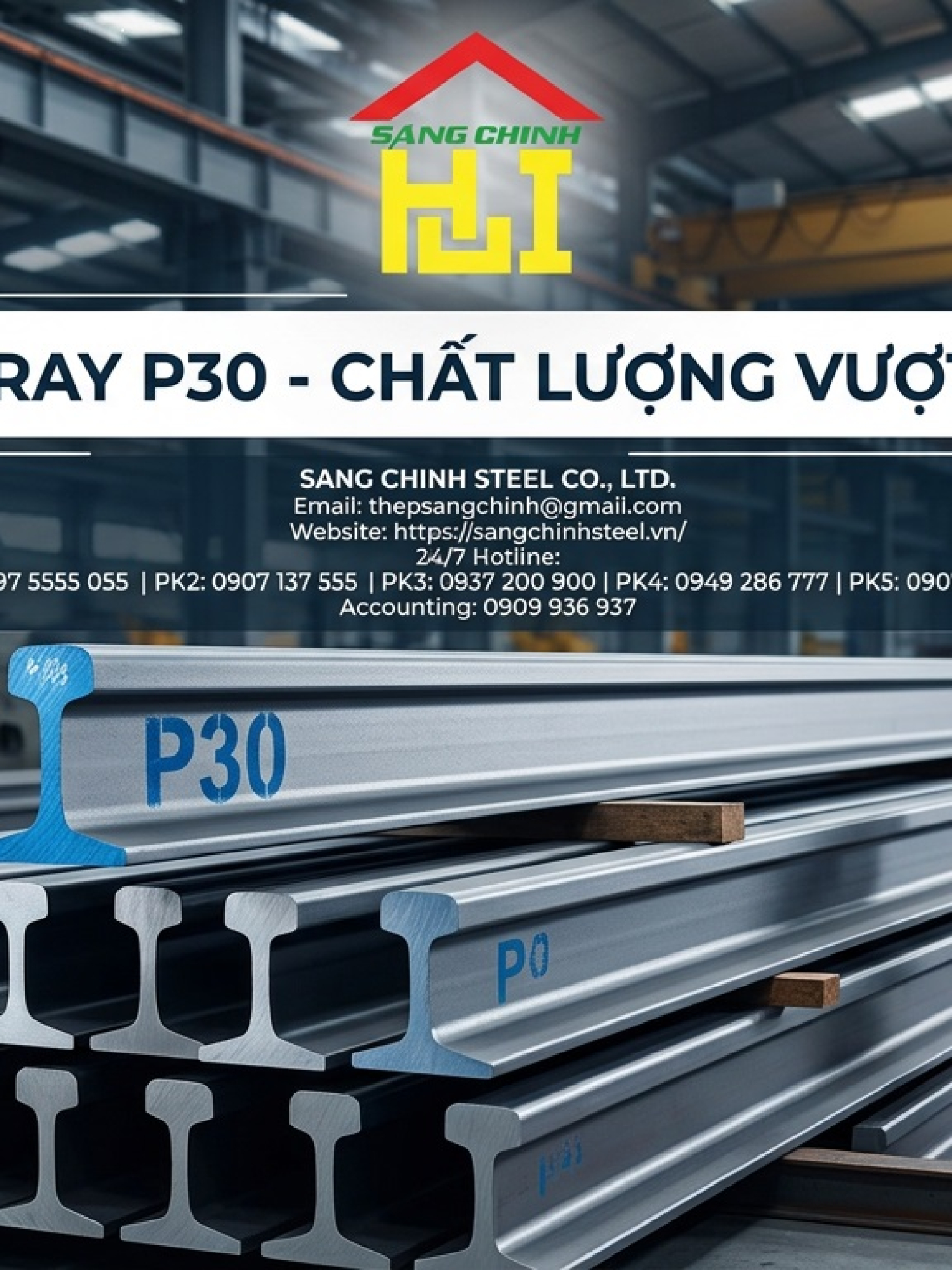 Thép Ray P30