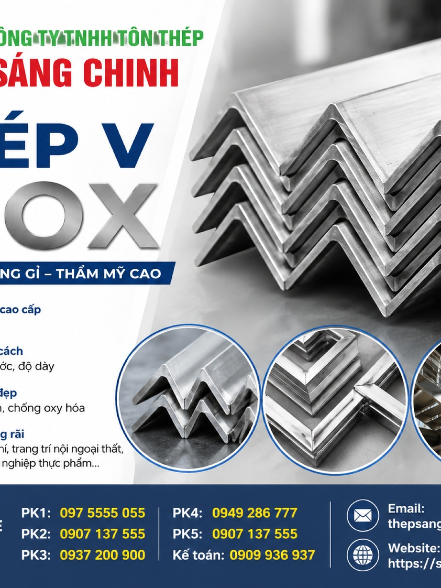 Thép V Inox