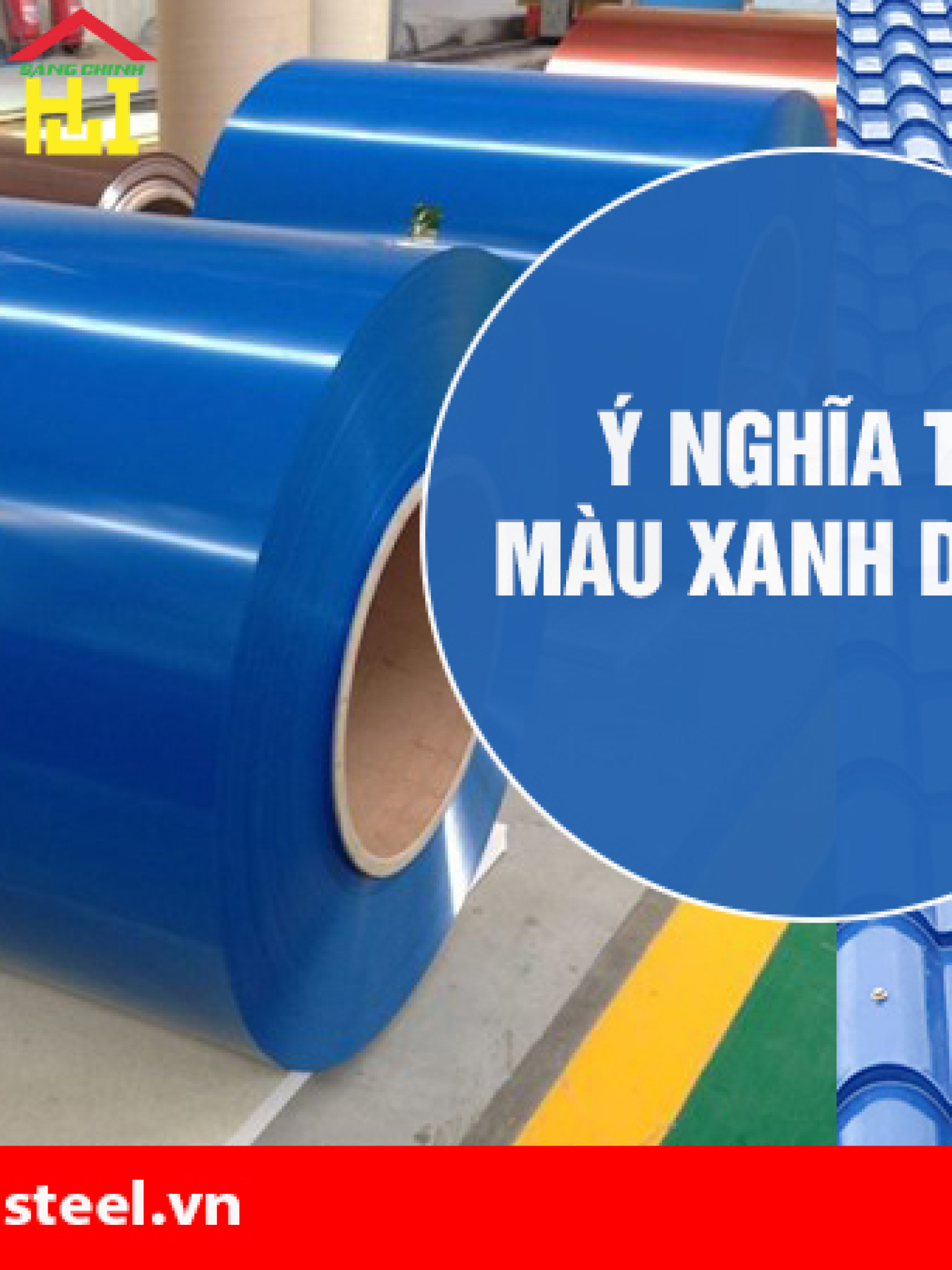 Tôn giả ngói màu xanh dương: Giải pháp lợp mái hiện đại, thẩm mỹ và bền bỉ