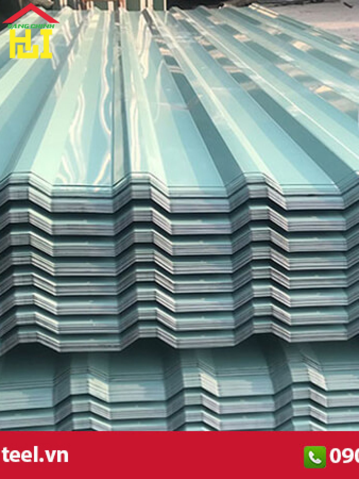 Tôn nhựa 9 sóng - Giải pháp lợp mái hiện đại, bền đẹp | Sáng Chinh Steel