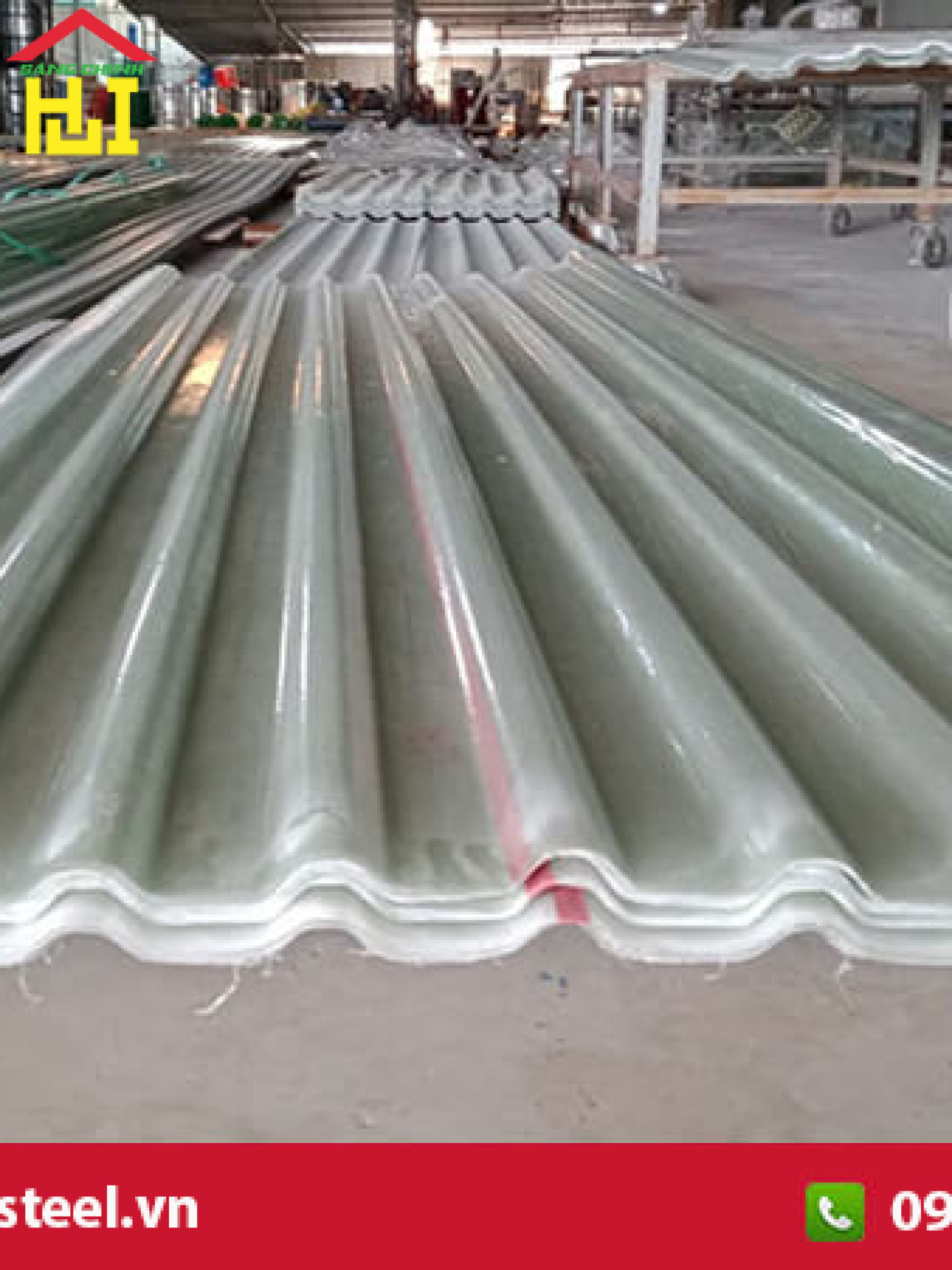 Tôn nhựa 9 sóng - Giải pháp lợp mái hiện đại, bền đẹp | Sáng Chinh Steel