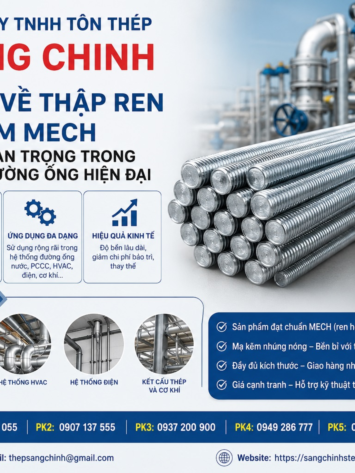 Thập Ren Mạ Kẽm MECH