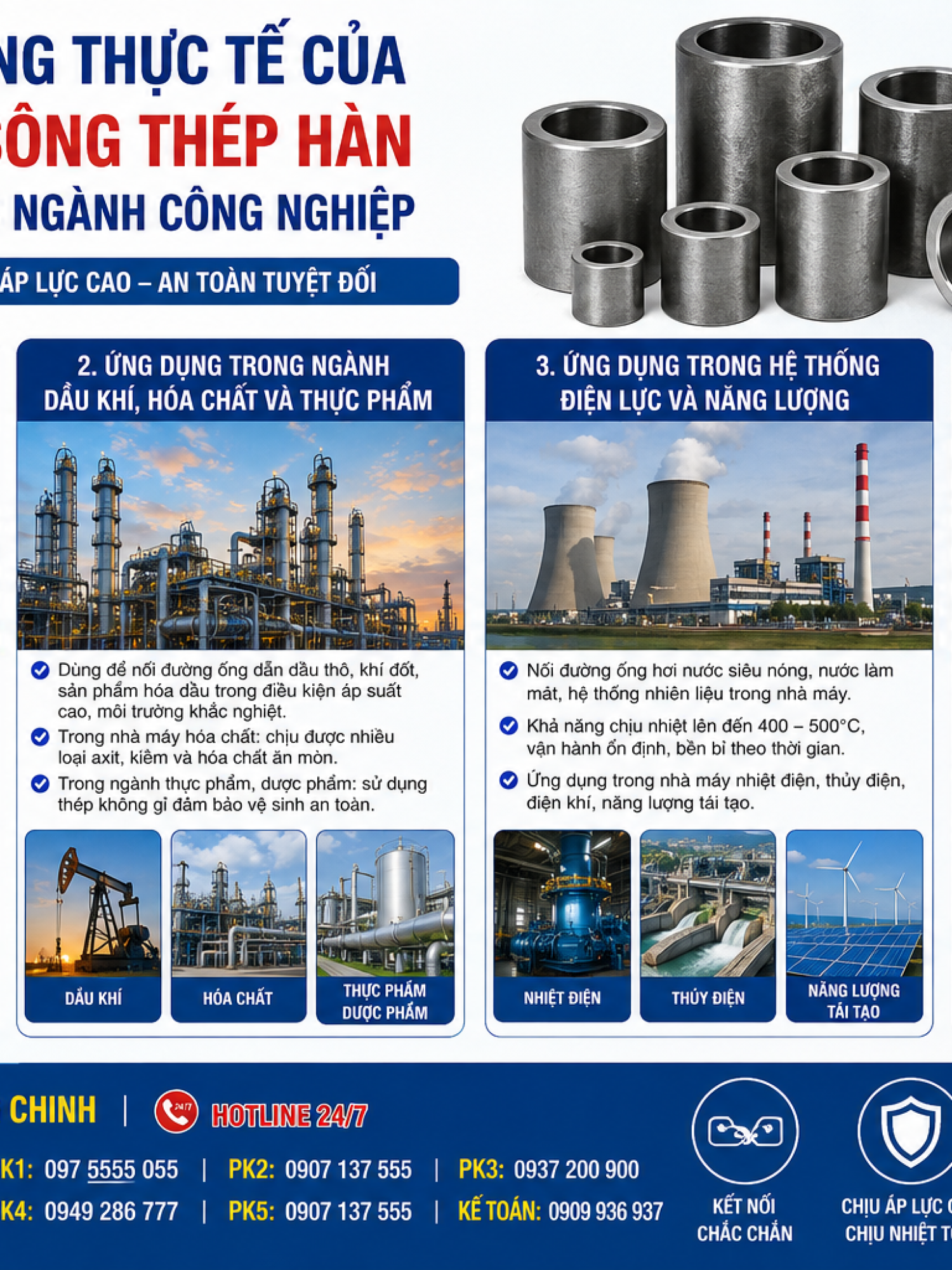 Măng Sông Thép Hàn (DN15-DN100)