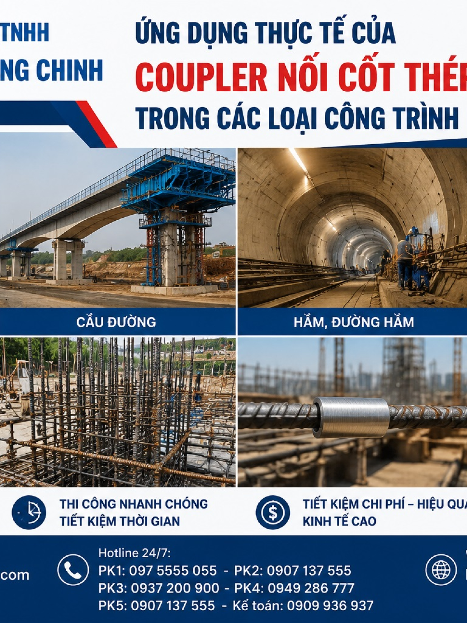 Coupler Nối Cốt Thép