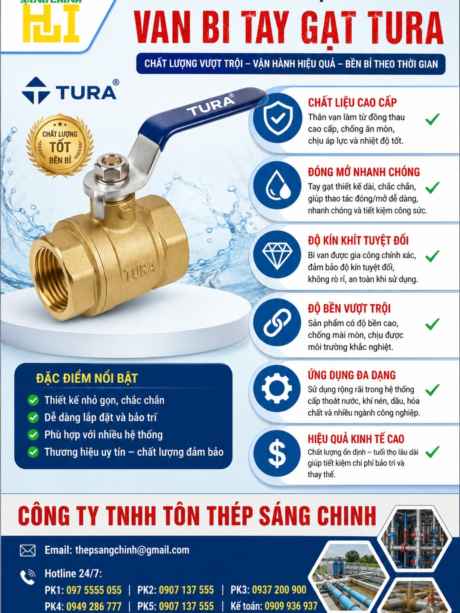 VAN BI TAY GẠT – TURA