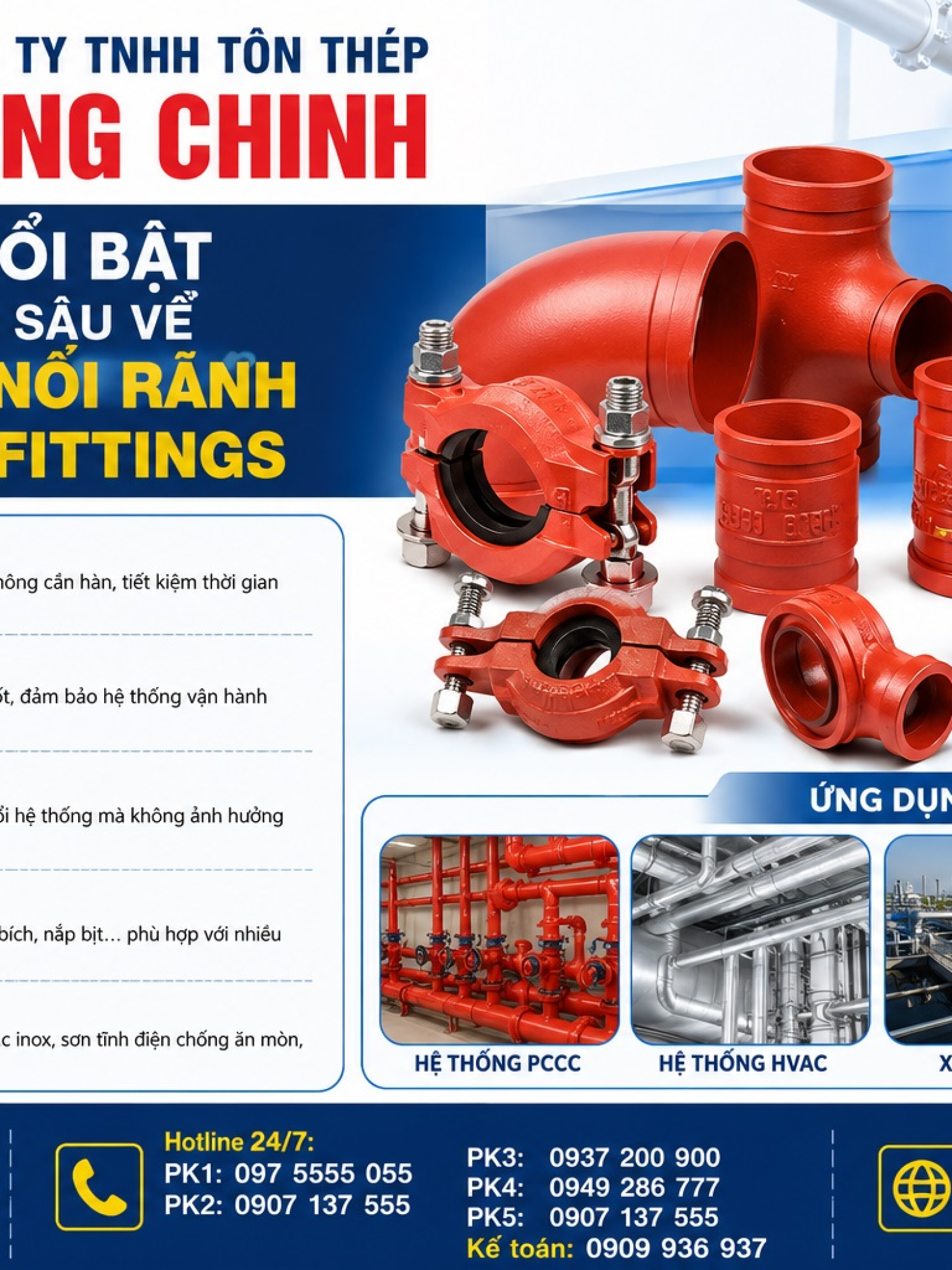 Phụ Kiện Nối Rãnh (Grooved Fittings)
