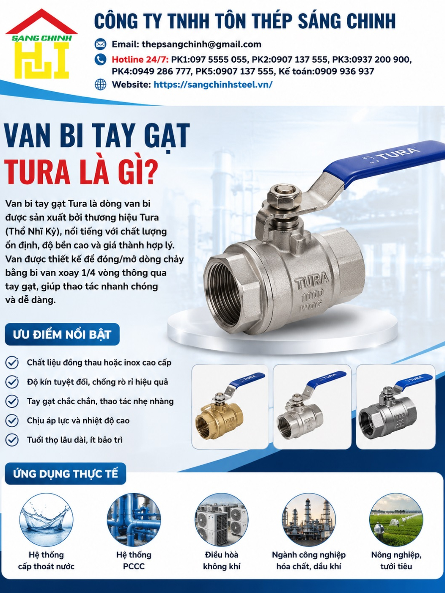 VAN BI TAY GẠT – TURA