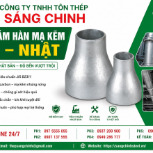 Bầu giảm hàn mạ kẽm FKK – Nhật