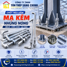 Chốt Neo Dầm – Mạ Kẽm Nhúng Nóng