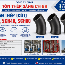 Co Hàn Thép (Cút) SCH20, SCH40, SCH80