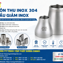 Côn thu inox 304 – Bầu giảm inox