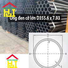 Ống đen cỡ lớn D355.6 x 7.93