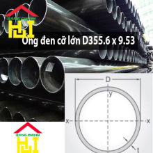 Ống đen cỡ lớn D355.6 x 9.53