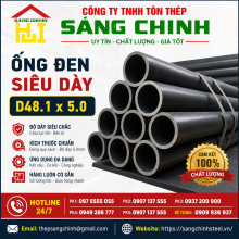 Ống đen siêu dày D48.1 x 5.0