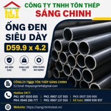 Ống đen siêu dày D59.9 x 4.2