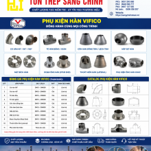 Phụ Kiện Hàn VIFICO (Bảng giá + Catalog)