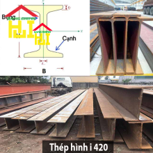 Thép hình i 420