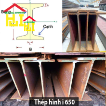 Thép hình i 650