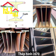 Thép hình i 670
