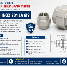 Rắc co inox 304