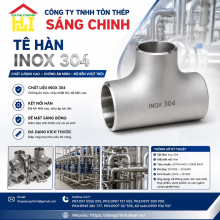 Tê hàn inox 304