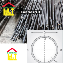 Thép ống phi 10