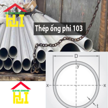 Thép ống phi 103