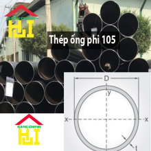 Thép ống phi 105