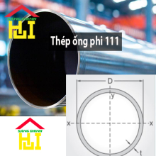 Thép ống phi 111