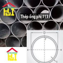 Thép ống phi 113