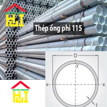 Thép ống phi 115