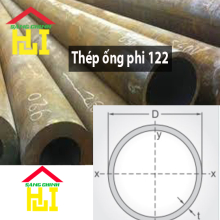 Thép ống phi 122