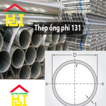 Thép ống phi 131