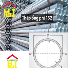 Thép ống phi 132