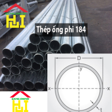 Thép ống phi 184