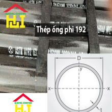 Thép ống phi 192