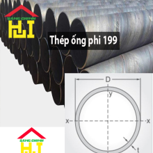 Thép ống phi 199