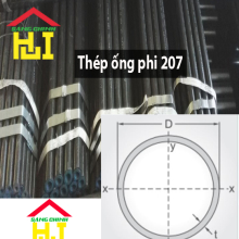 Thép ống phi 207