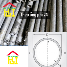 Thép ống phi 24