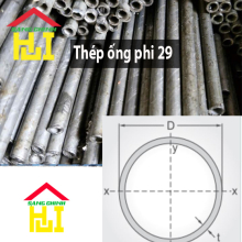 Thép ống phi 29