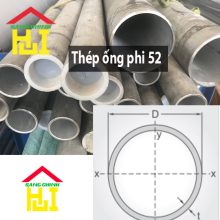Thép ống phi 52