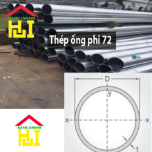 Thép ống phi 72