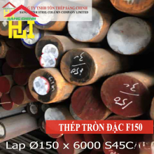 Thép tròn đặc phi 150 x 6m