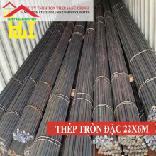 Thép tròn đặc phi 22 x 6m