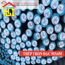 Thép tròn đặc phi 50 x 6m